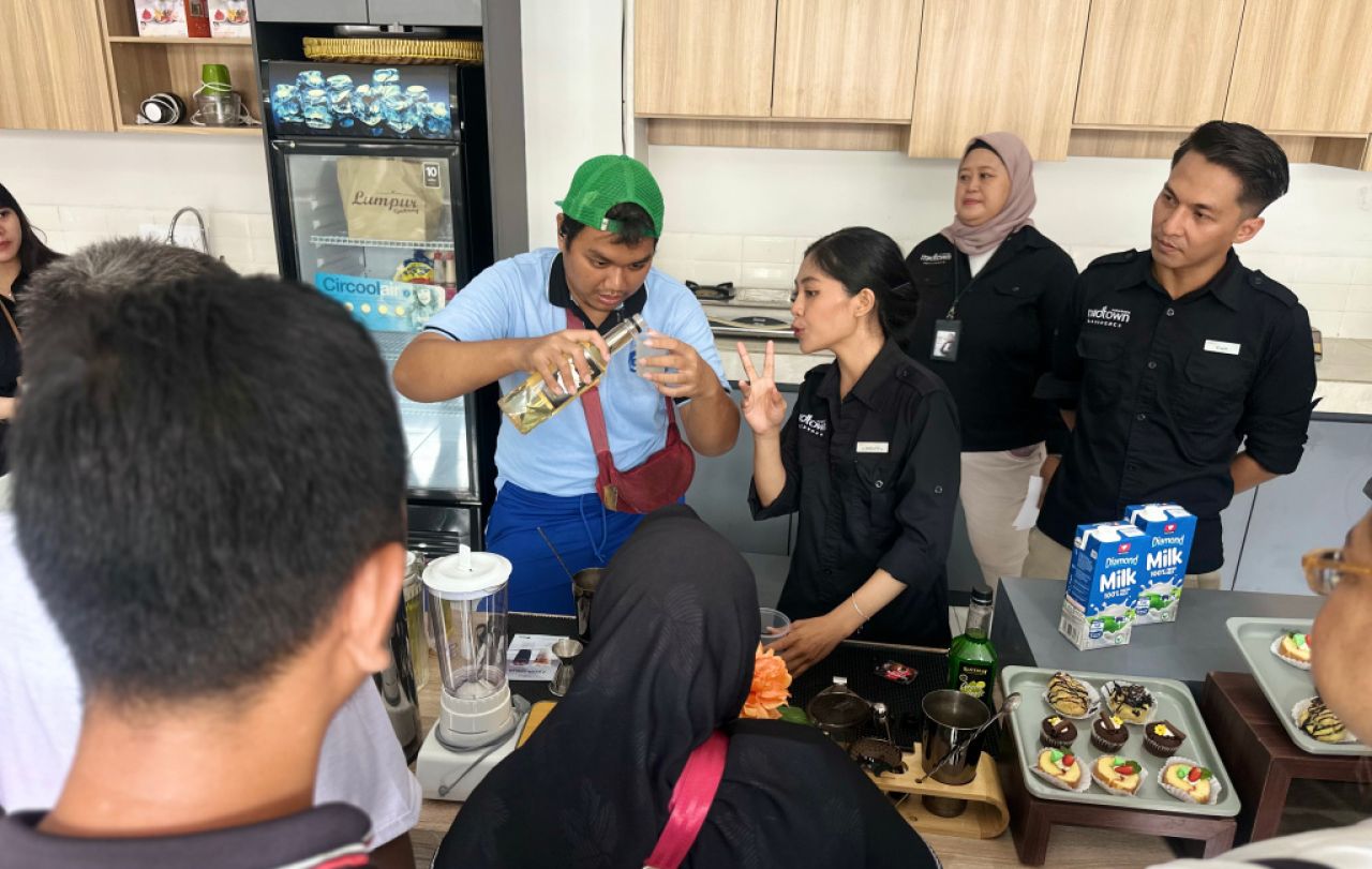 Modal Kopi Sachet dan Sirup, Warga Binaan Surabaya Diajari Bikin Bisnis Kopi Kekinian